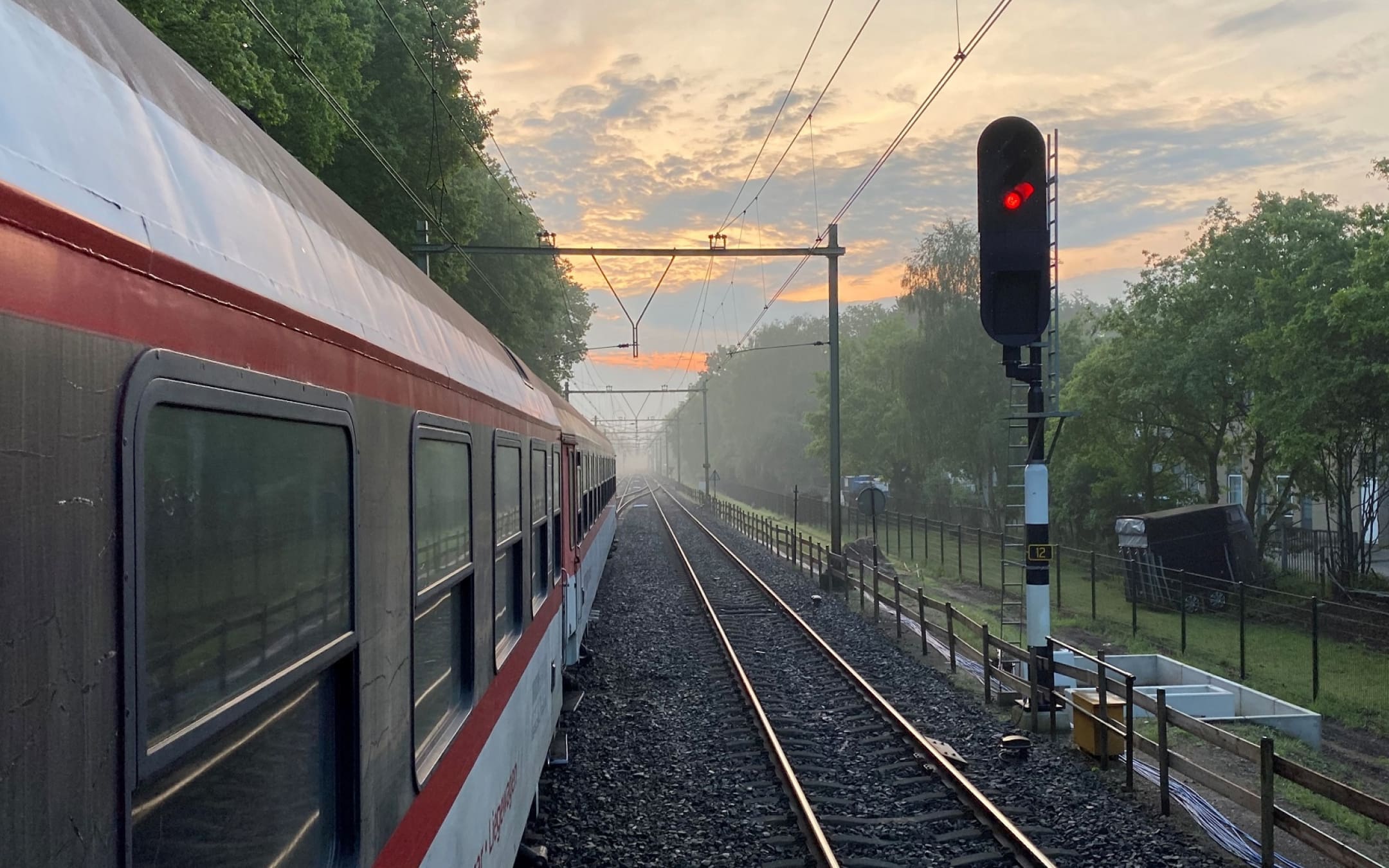 The best European train journeys | a red European Sleeper train