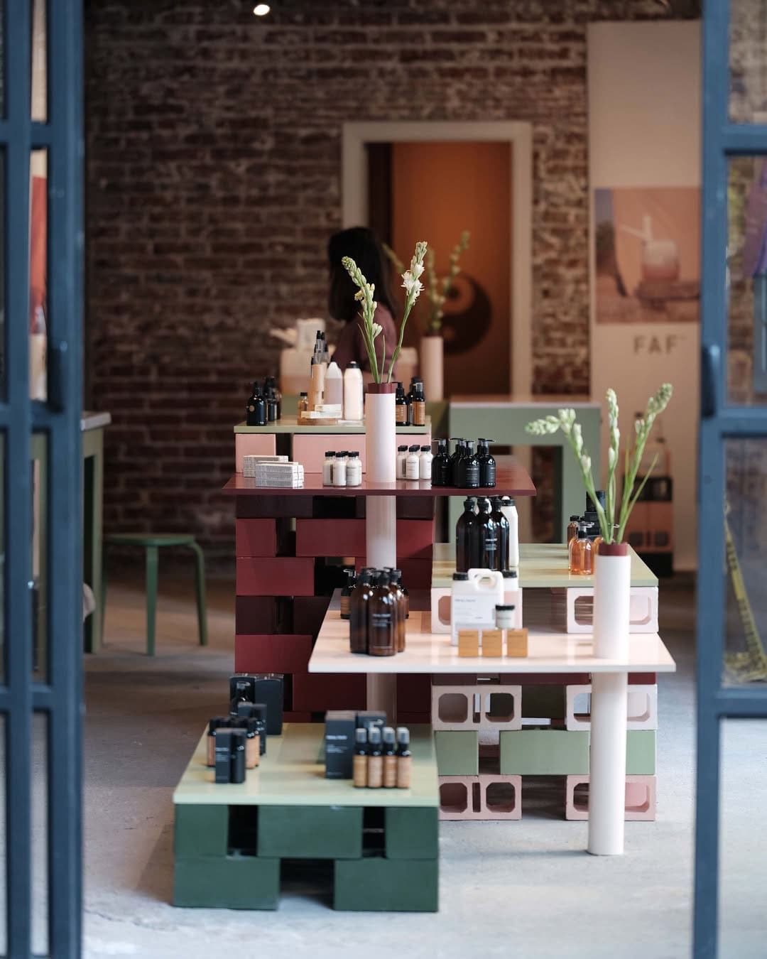 Cosmetics on display at For All Folks
