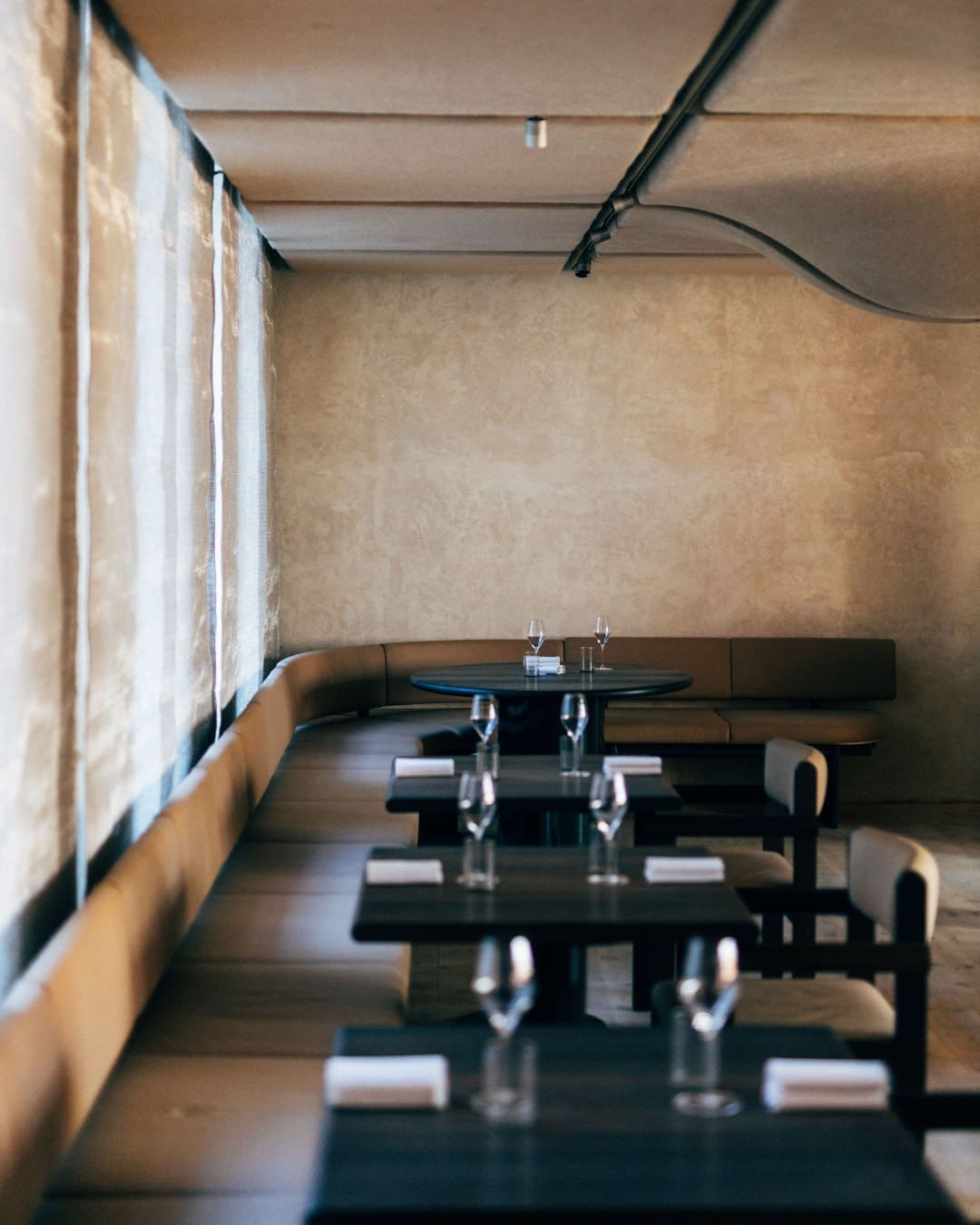 The interior of Alouette. Photography by Gamél.