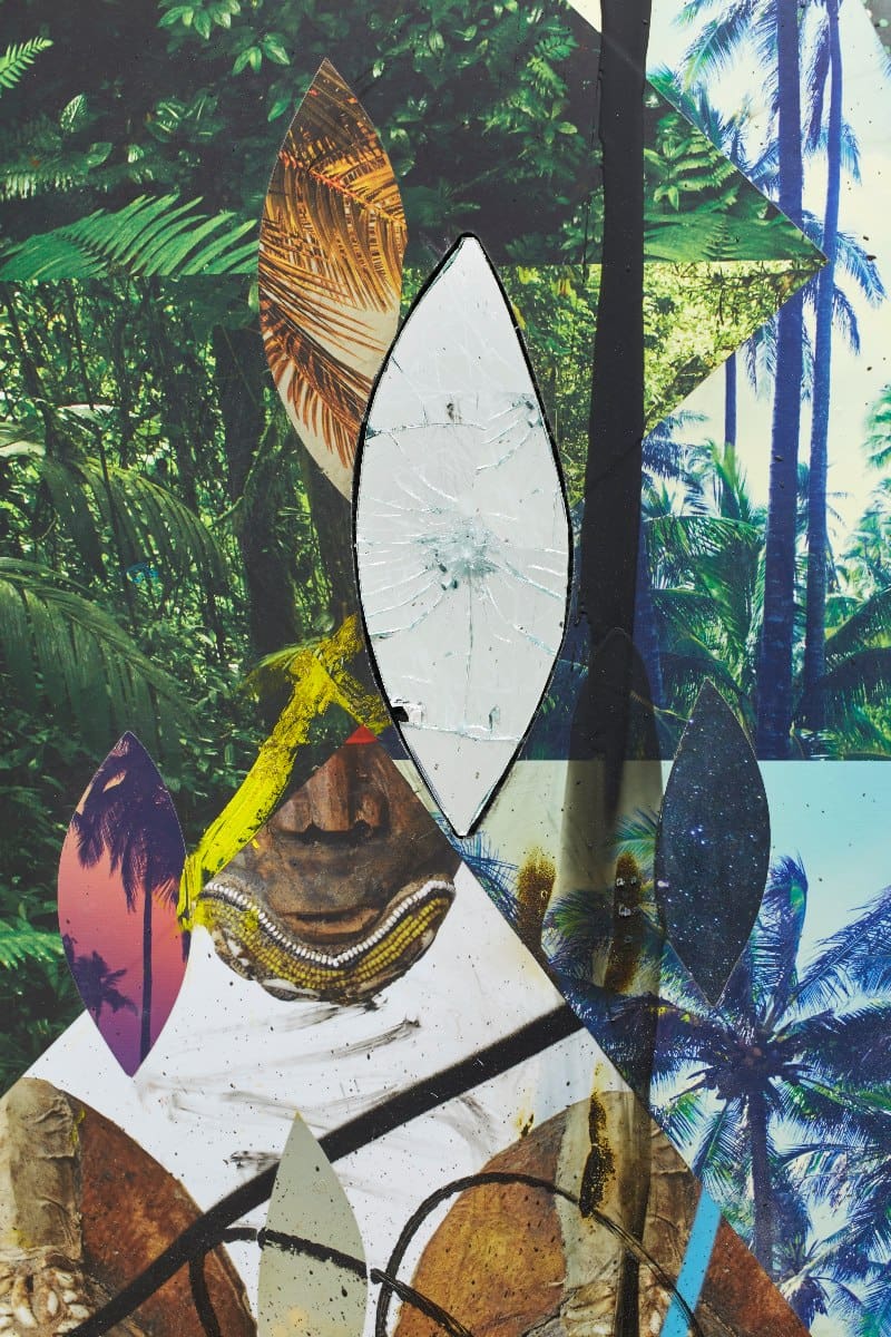 Rashid Johnson, Untitled Escape Collage, 2018. © Rashid Johnson, 2024. Photography by Martin Parsekian