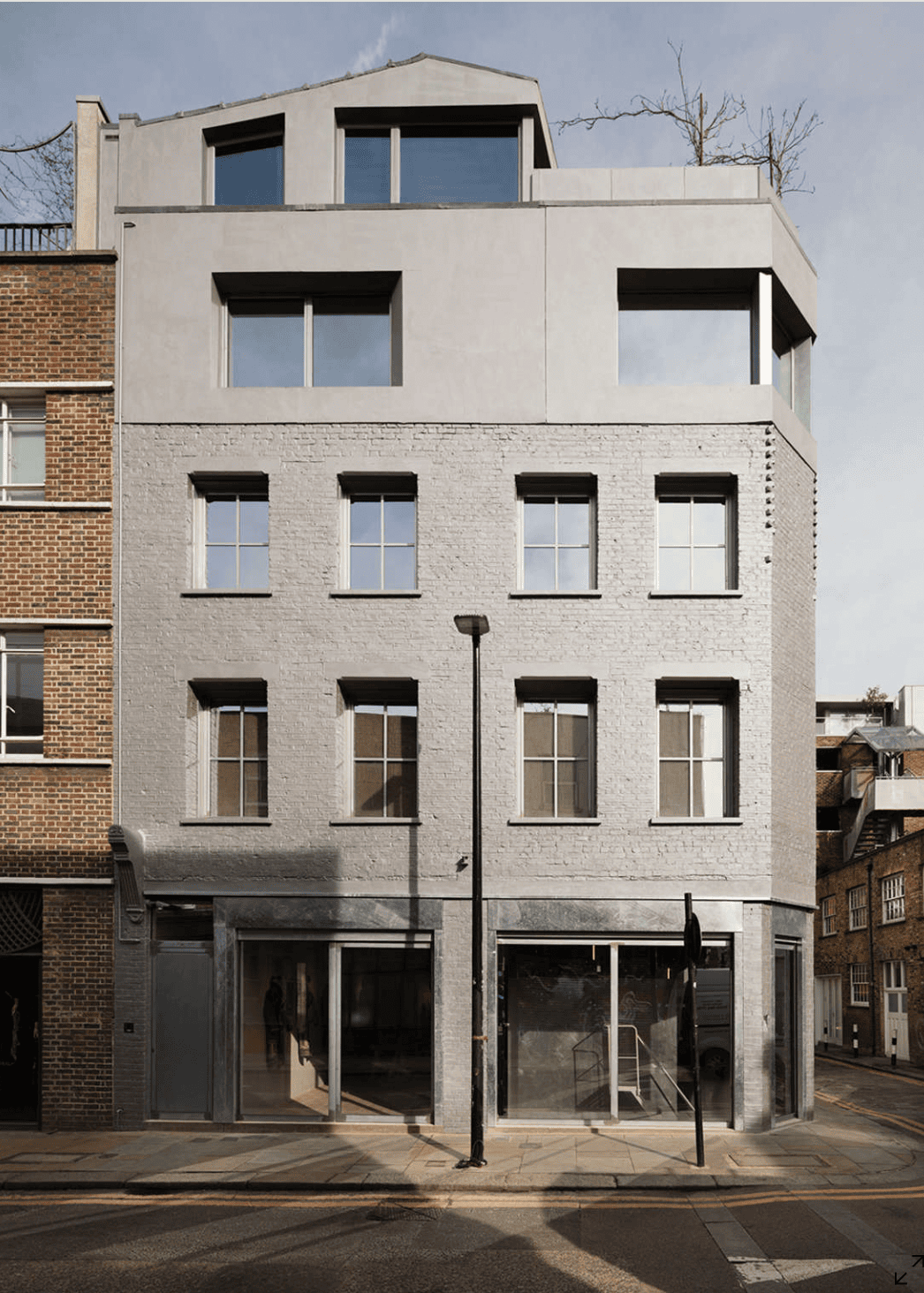 The exterior of Blue Mountain School, Shoreditch