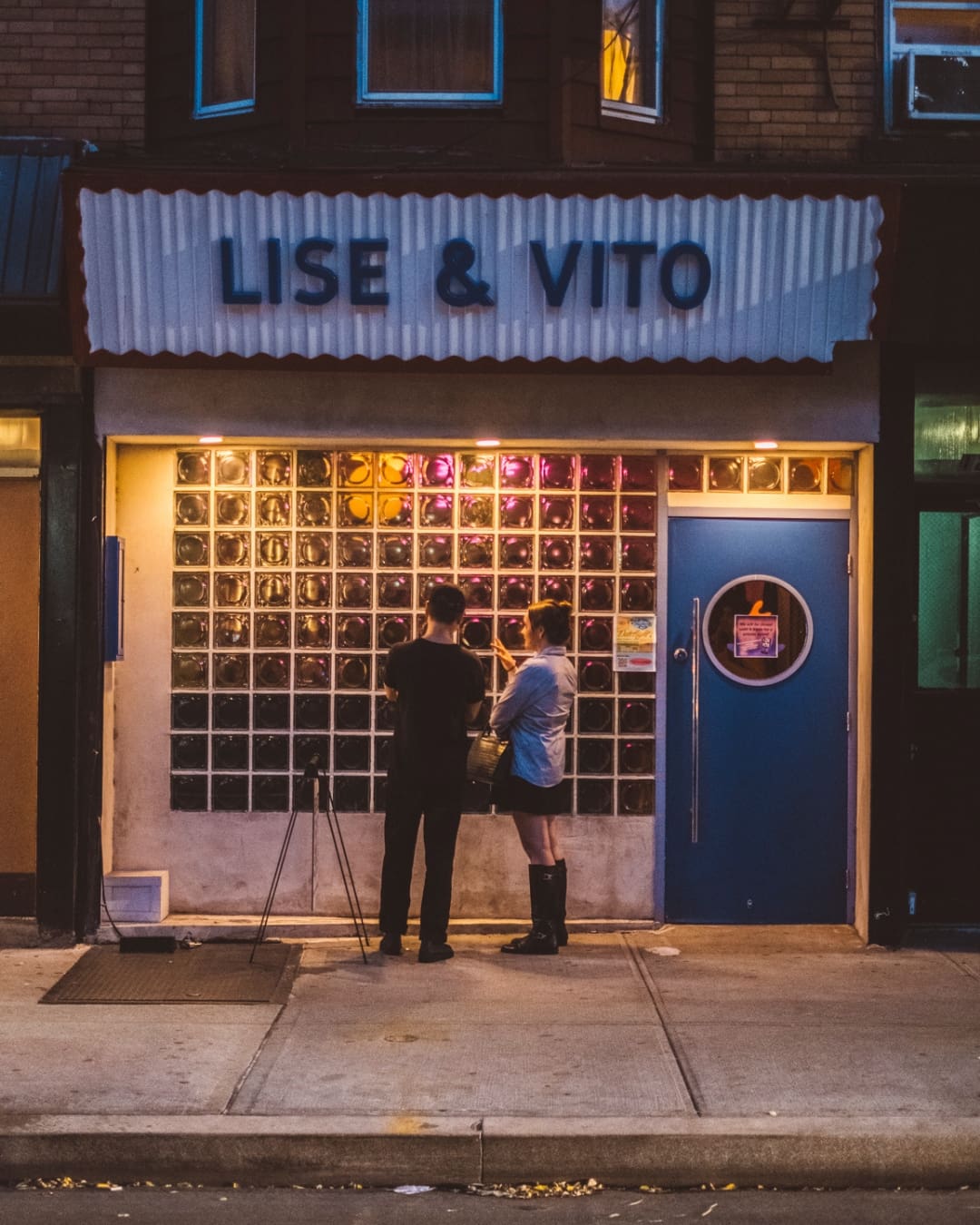 The exterior of Lise & Vito