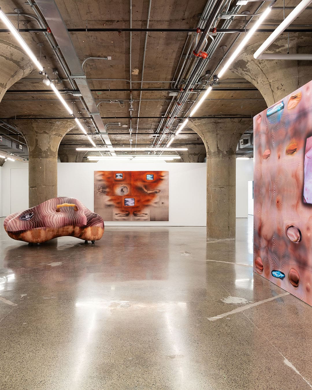 Tishan Hsu, Interface Remix, installation view, MOCA Toronto, 2024. Photo LF Documentation