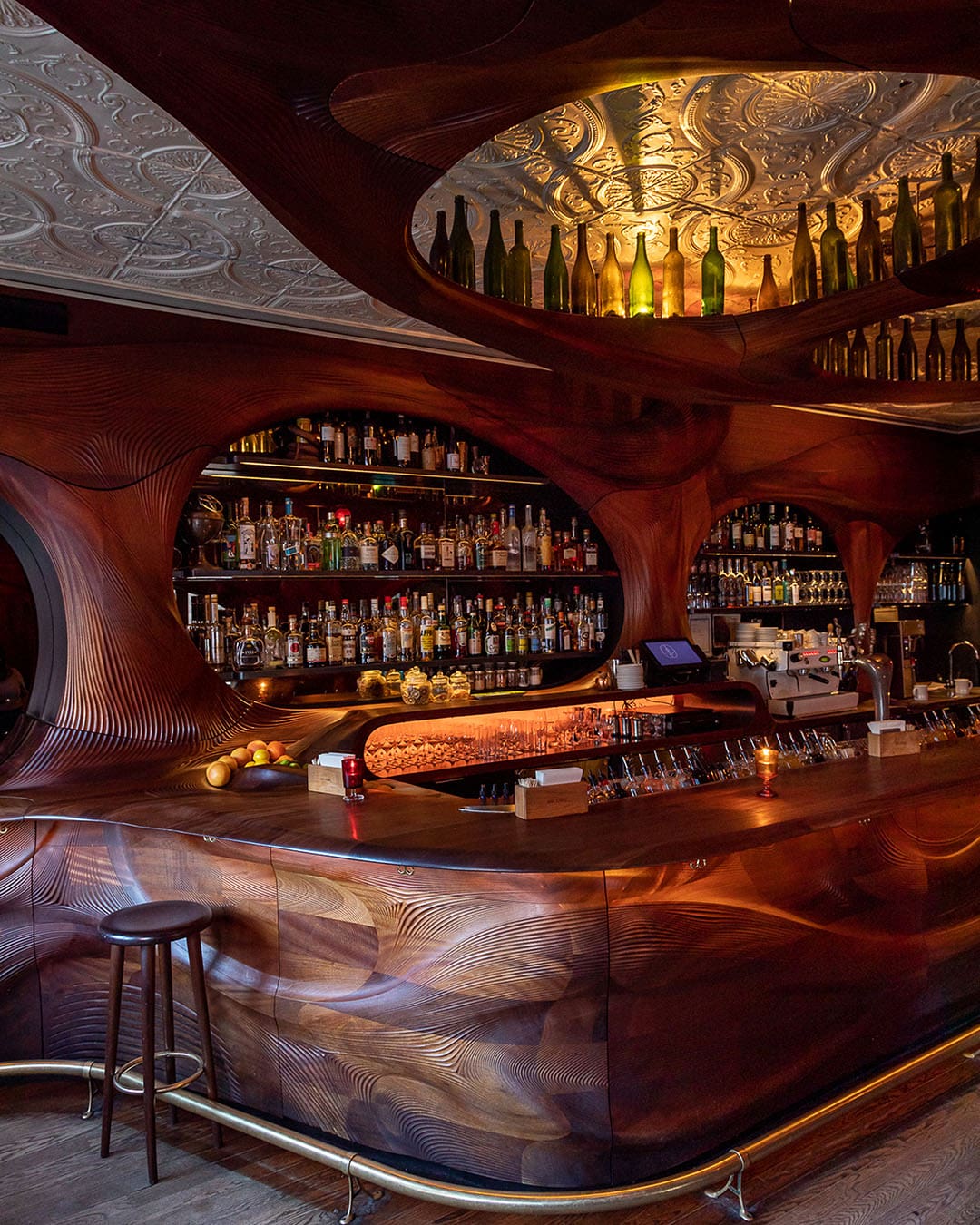 Gaudí-worthy interiors at Bar Raval