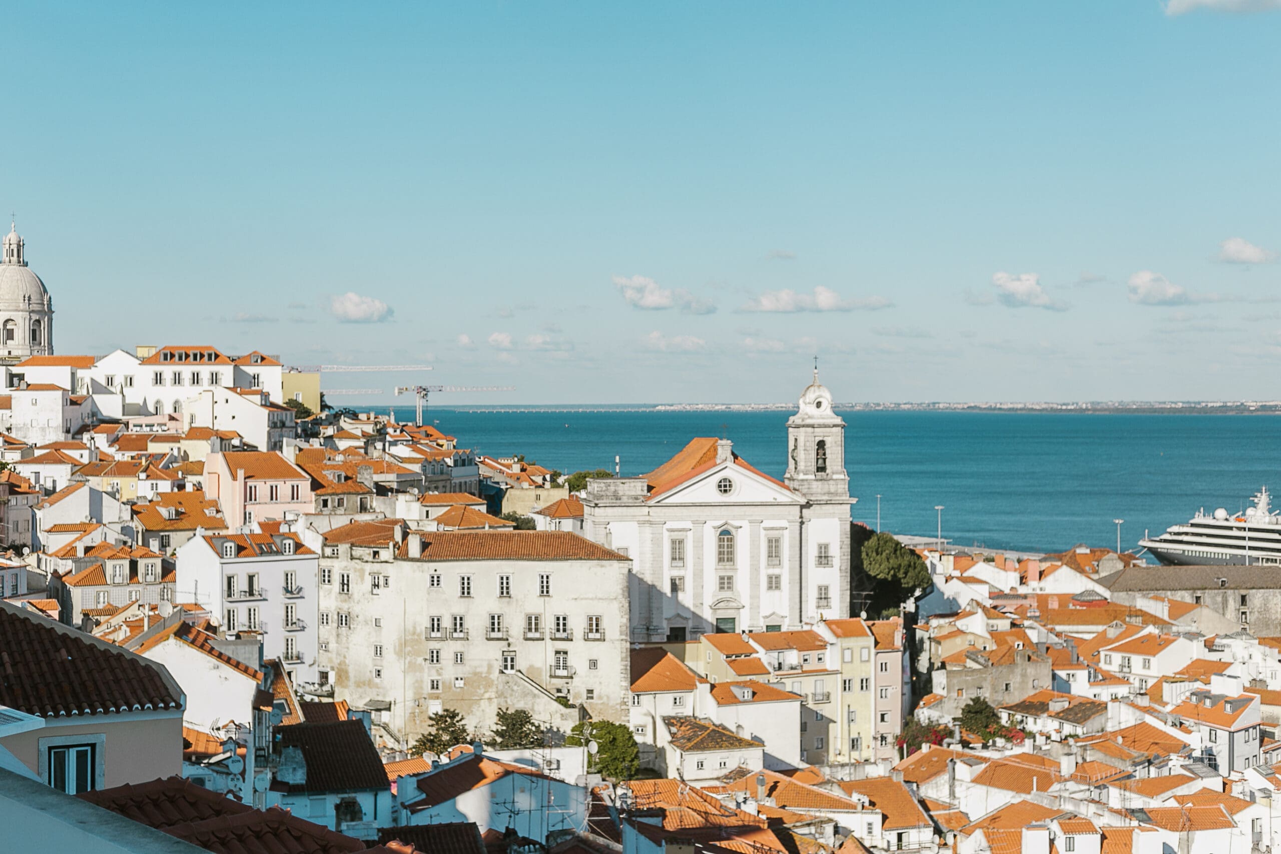 The Lisbon skyline. Photography by Gina Spinelli