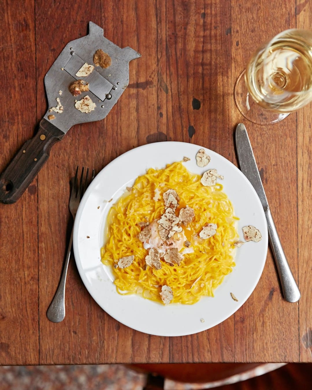 A pasta dish at Bocca di Lupo